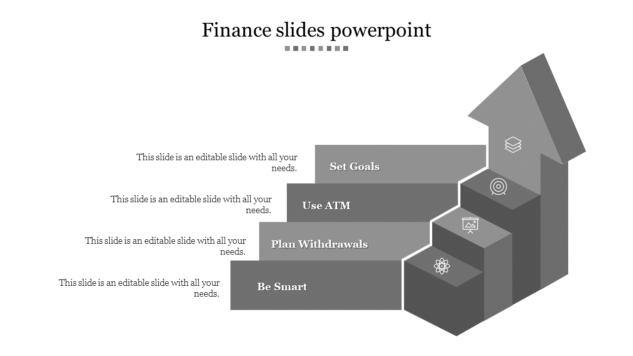 Free - Amazing Finance Slides PowerPoint With Grey Color Model